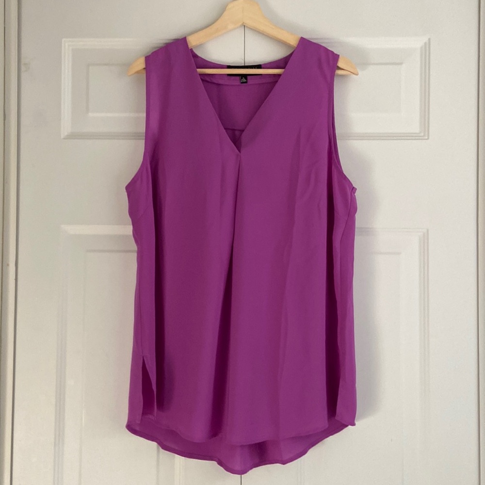 Eloquii Purple Layering Tank Size 12